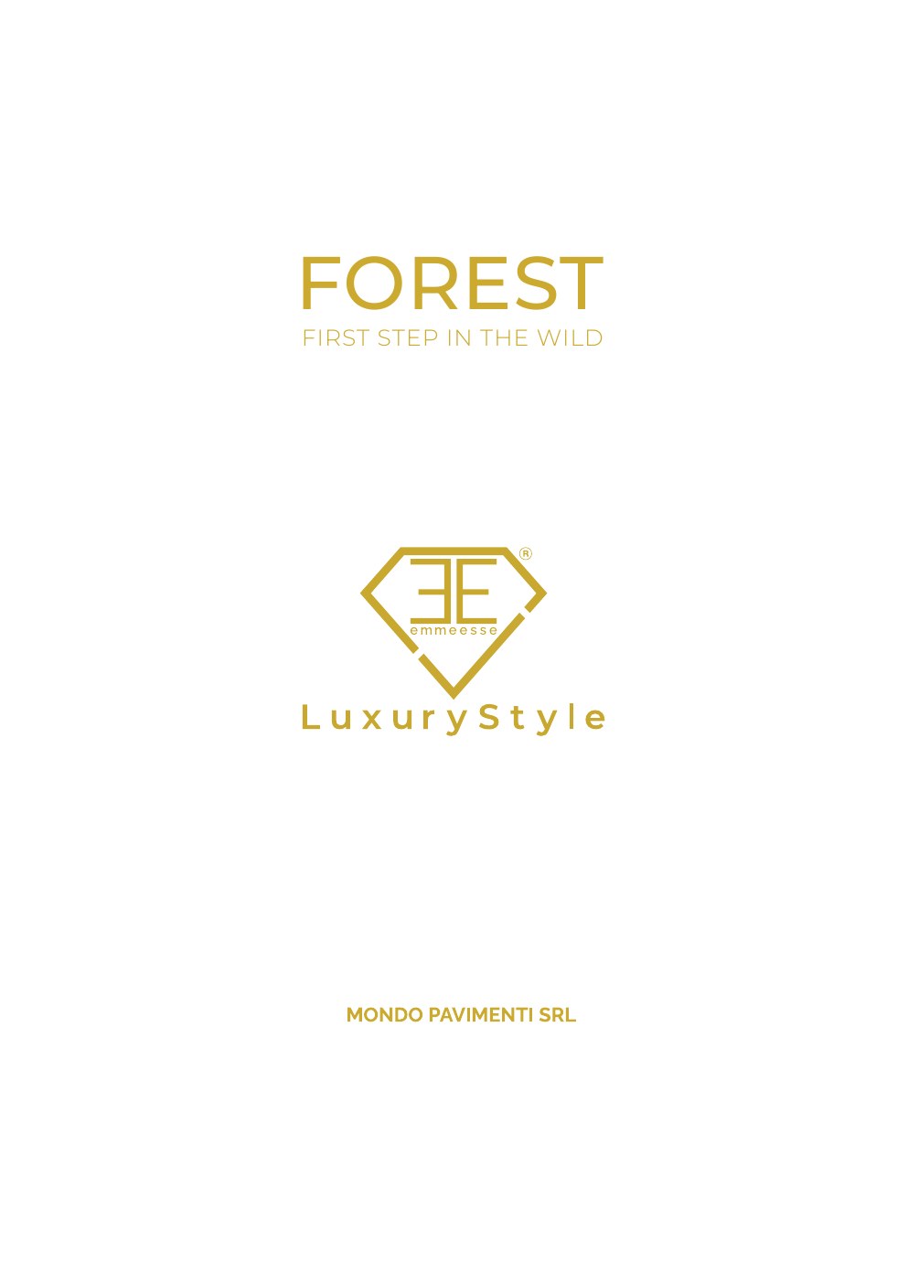 Copertina catalogo Forest parquet