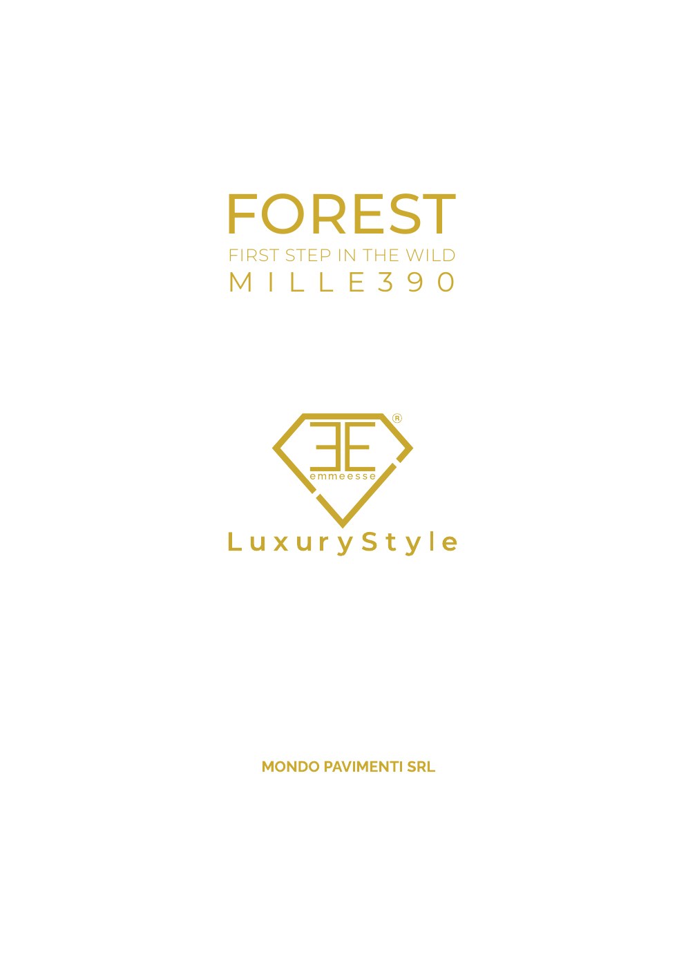 Copertina catalogo Forest Mille390 parquet